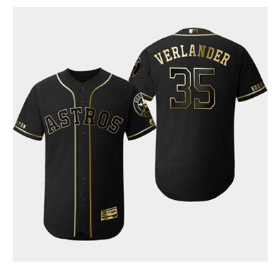 Justin Verlander Houston Astros black jersey