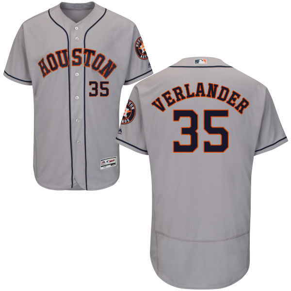 Justin Verlander Houston Astros gray jersey