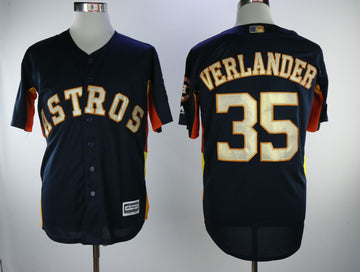 Justin Verlander Houston Astros navy jersey