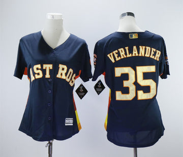 Justin Verlander Houston Astros navy jersey