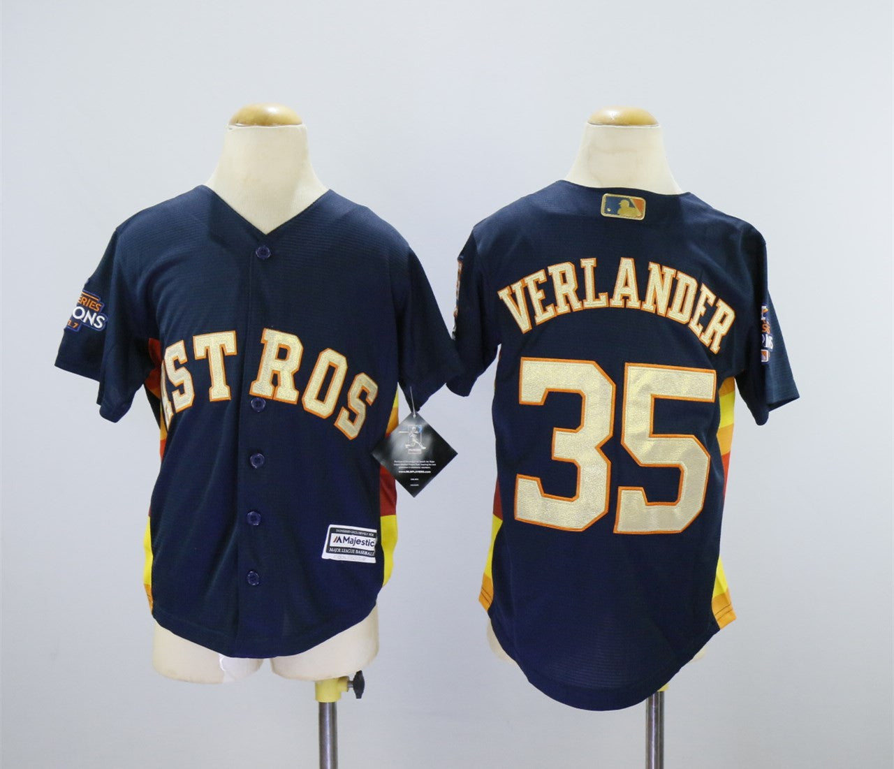 Justin Verlander Houston Astros navy jersey