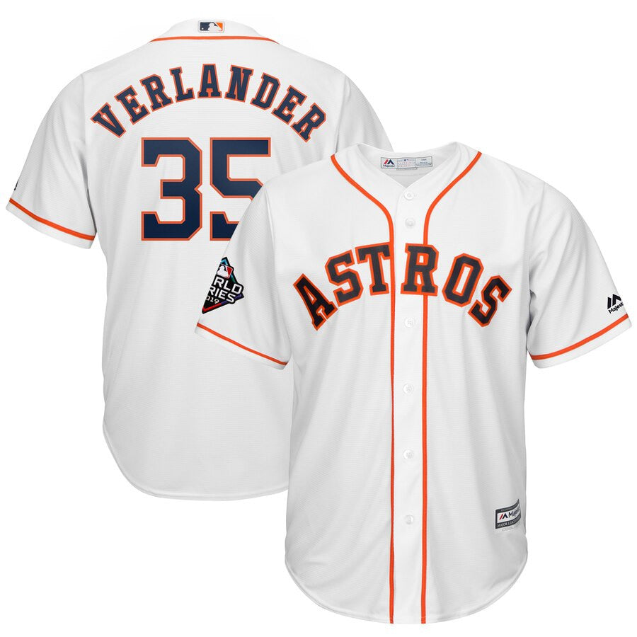 Justin Verlander Houston Astros white jersey
