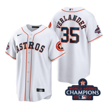 Justin Verlander Houston Astros white jersey