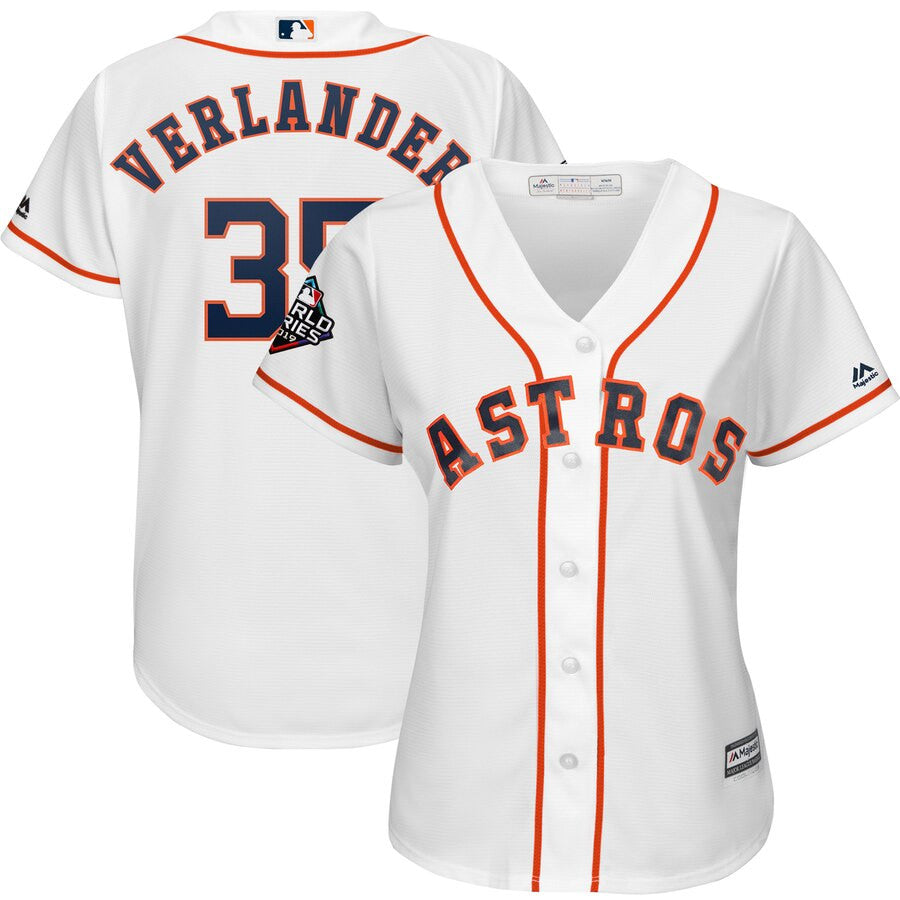 Justin Verlander Houston Astros white jersey