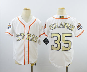 Justin Verlander Houston Astros white jersey