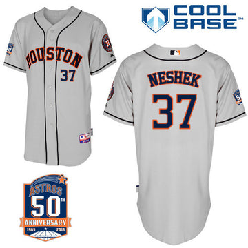 Neshek Houston Astros grey jersey