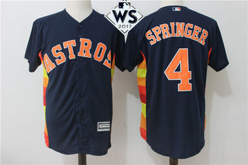 George Springer Houston Astros navy Alternate jersey