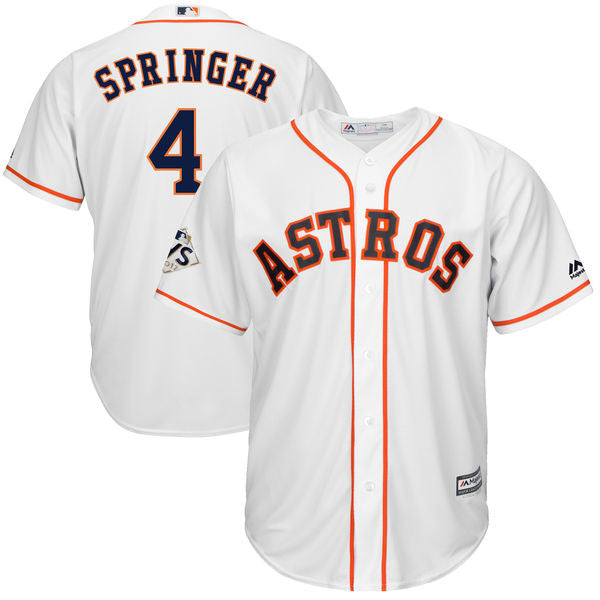 George Springer Houston Astros white jersey