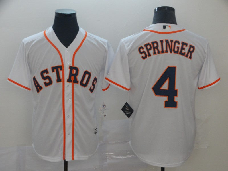 George Springer Houston Astros white jersey