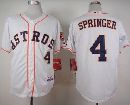 George Springer Houston Astros white jersey