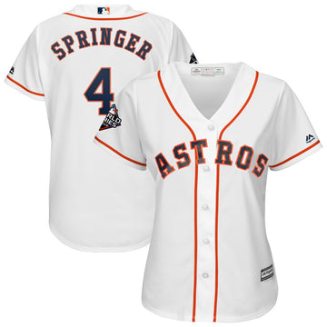 George Springer Houston Astros white jersey