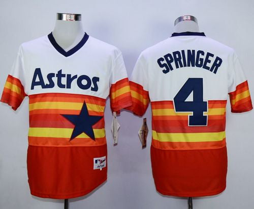 George Springer Houston Astros white jersey