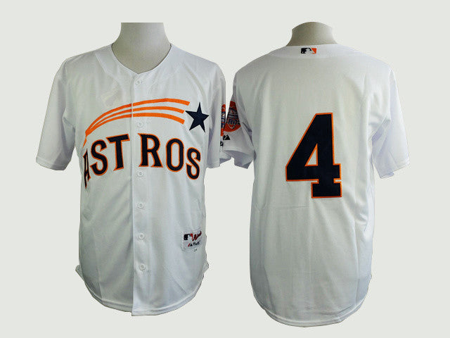 Springer Houston Astros white jersey