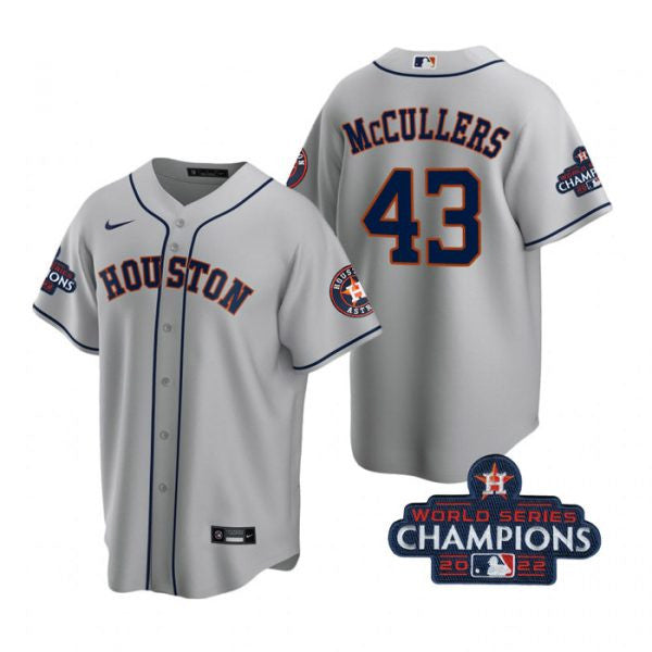 Lance Mccullers Houston Astros gray jersey