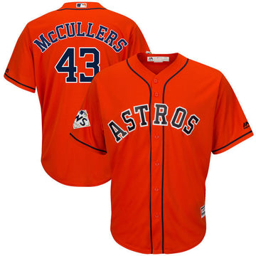 Lance McCullers Jr Houston Astros orange jersey