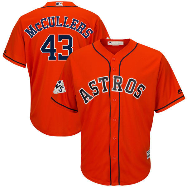 Lance McCullers Jr Houston Astros orange jersey