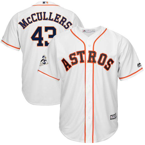 Lance McCullers Jr Houston Astros white jersey