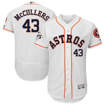 Lance McCullers Jr Houston Astros white jersey