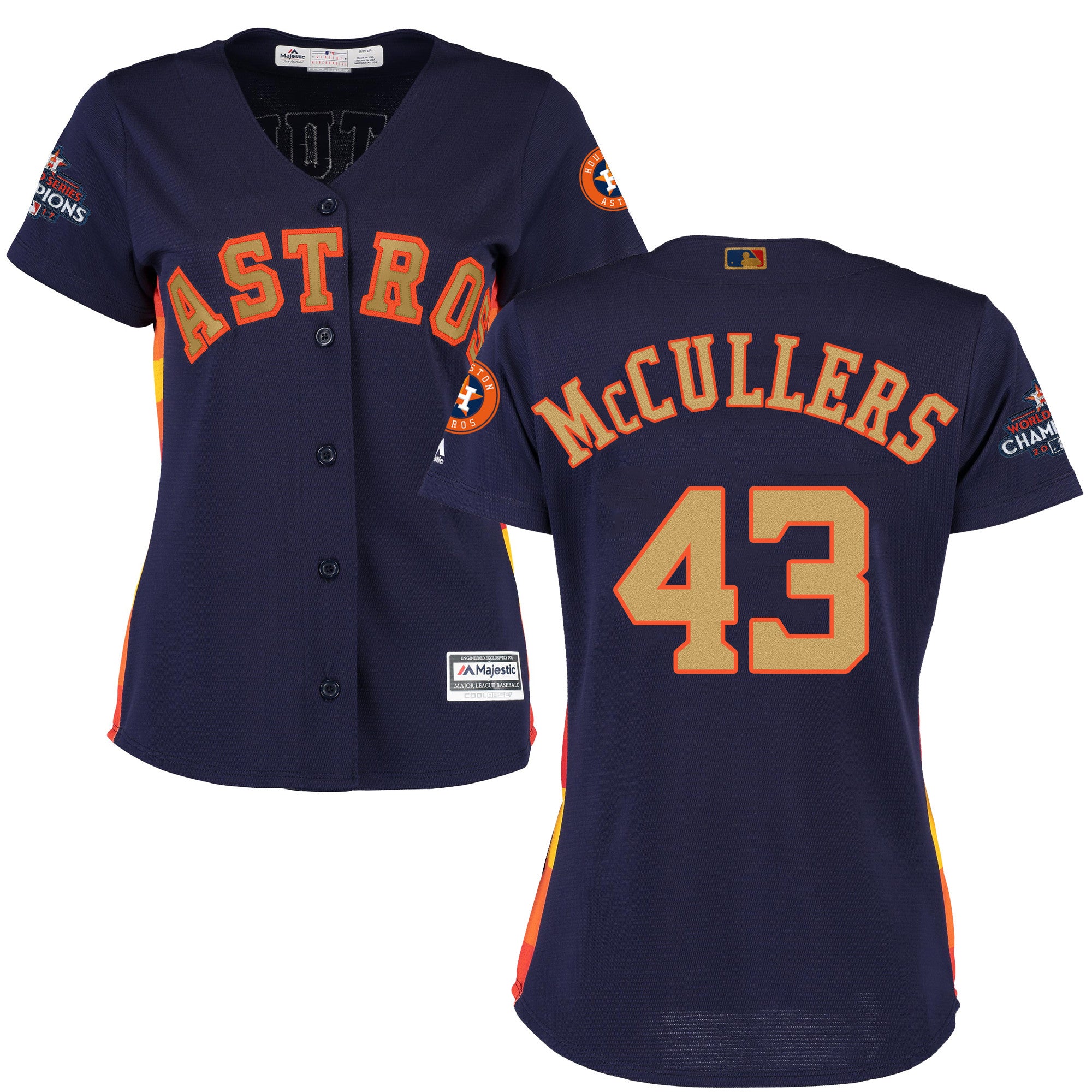 Lance McCullers Houston Astros navy jersey