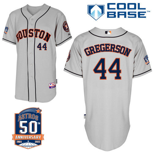 Gregerson Houston Astros grey jersey