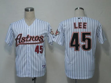 Lee Houston Astros white jersey