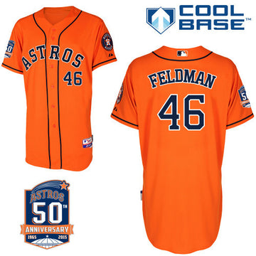 Feldman Houston Astros orange jersey