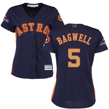 Jeff Bagwell Houston Astros navy jersey
