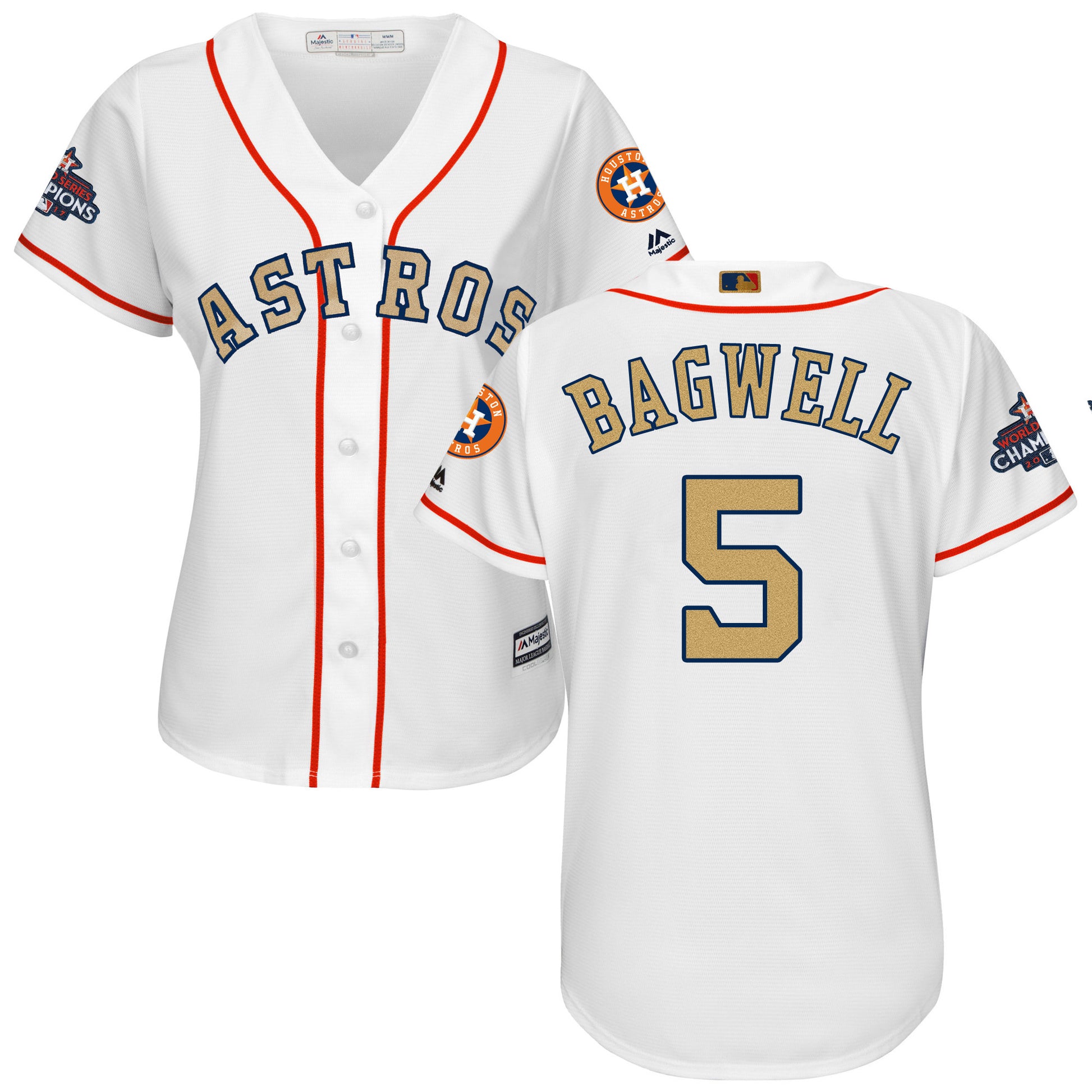 Jeff Bagwell Houston Astros white jersey