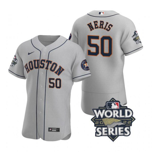 Hector Neris Houston Astros gray jersey