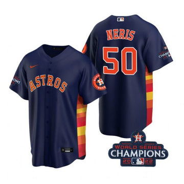 Hector Neris Houston Astros navy jersey