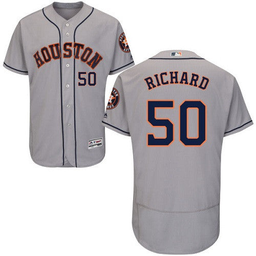 J.R. Richard Houston Astros gray jersey