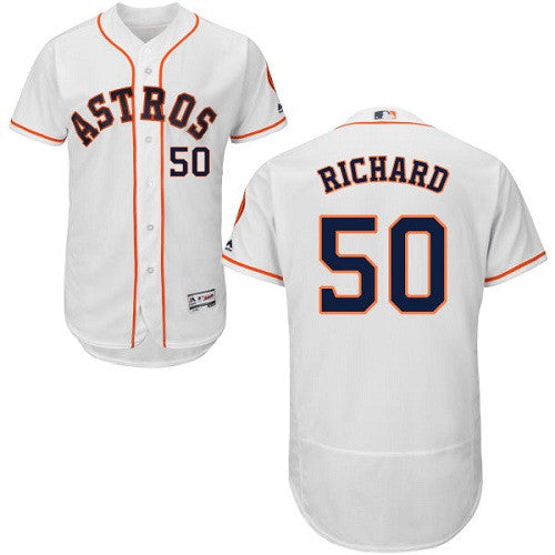 J.R. Richard Houston Astros white jersey