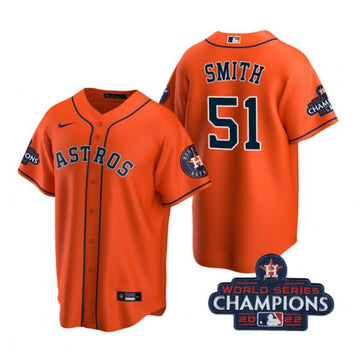 Will Smith Houston Astros orange jersey