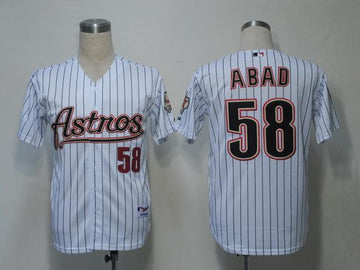 Abad Houston Astros white jersey