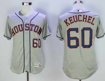 Dallas Keuchel Houston Astros grey jersey