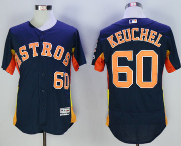 Dallas Keuchel Houston Astros navy jersey