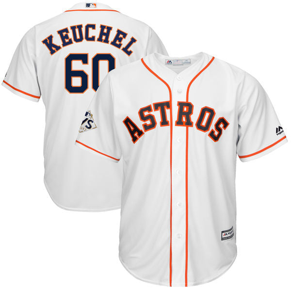 Dallas Keuchel Houston Astros white jersey