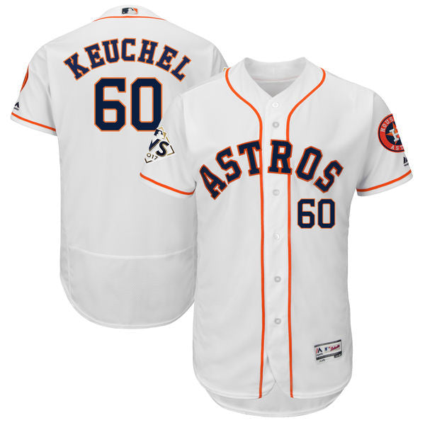 Dallas Keuchel Houston Astros white jersey