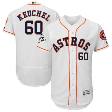 Dallas Keuchel Houston Astros white jersey