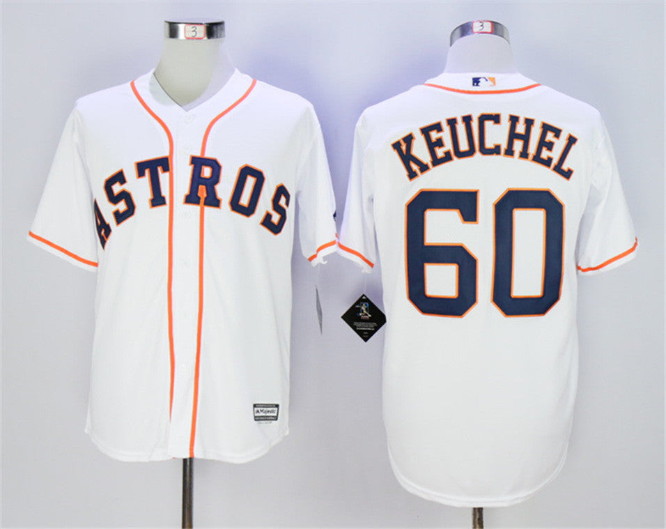 Dallas Keuchel Houston Astros white jersey