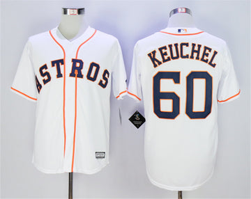 Dallas Keuchel Houston Astros white jersey