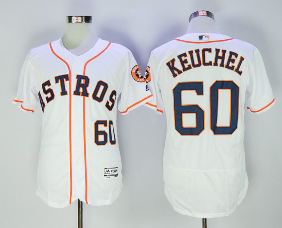 Dallas Keuchel Houston Astros white jersey