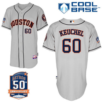 Keuchel Houston Astros grey jersey