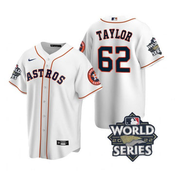 Blake Taylor Houston Astros white jersey