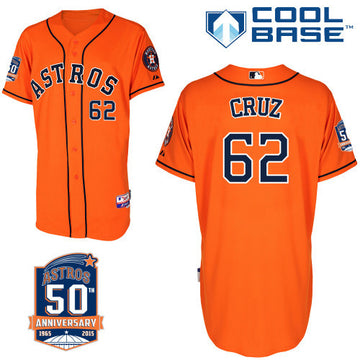 Cruz Houston Astros orange jersey