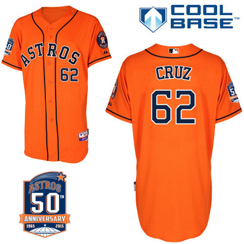 Cruz Houston Astros orange jersey