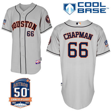 Chapman Houston Astros grey jersey