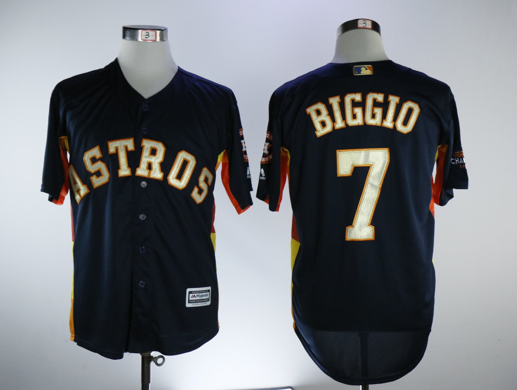 Craig Biggio Houston Astros navy jersey