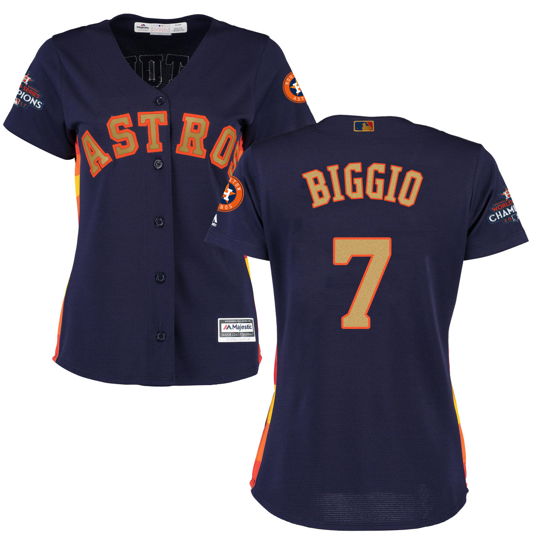 Craig Biggio Houston Astros navy jersey