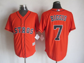 Craig Biggio Houston Astros orange jersey
